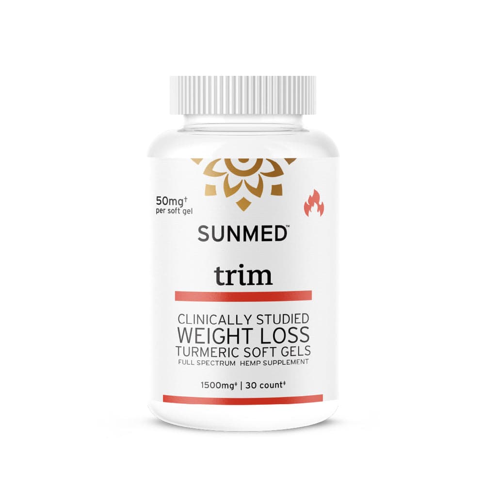 SunMed Full Spectrum Trim weight management soft gel capsules